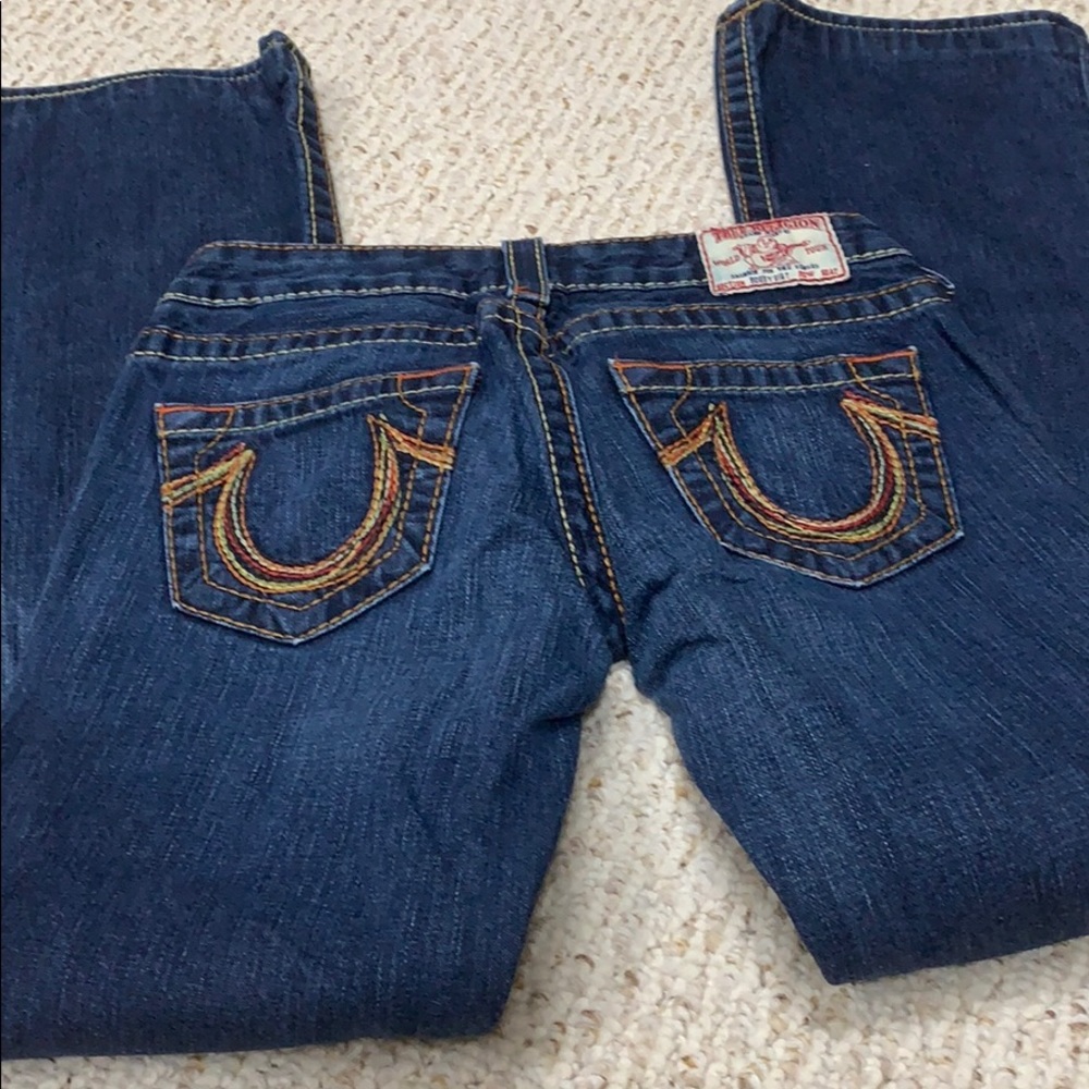 True Religion navy jean size 25